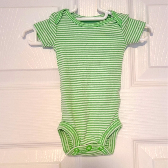 Carters Stripped Preemie Onesie - Picture 1 of 2